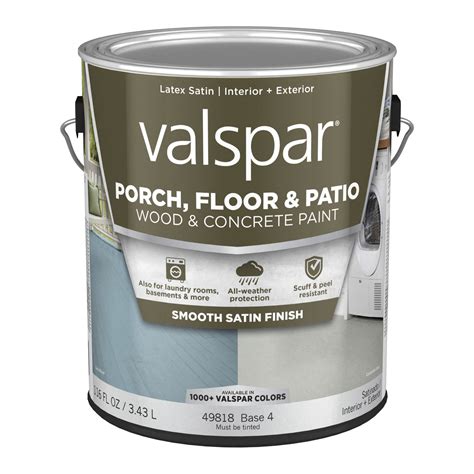 Oil-based paint is known for its extreme durability. . Floor paint at lowes
